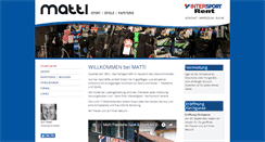 Desktop Screenshot of intersport-matti.ch