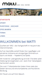 Mobile Screenshot of intersport-matti.ch